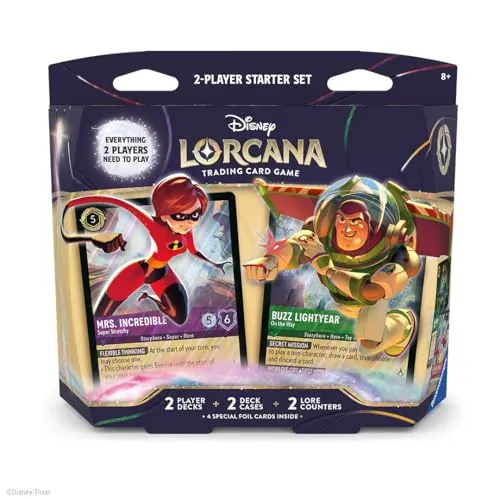 Ravensburger Disney Lorcana TCG 2-Player Starter Deck