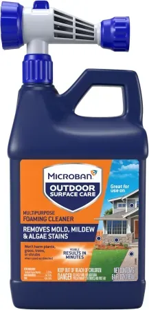 64oz MICROBAN Outdoor Surface Care Multi-Purpose Foaming Cleaner