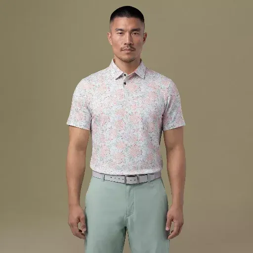 VRST Men's Golf Pivot Printed Polo (2 Colors)