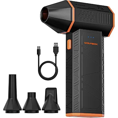 Open Box: WOLFBOX MF50 Electric Air Duster Mini Blower Turbo Fan