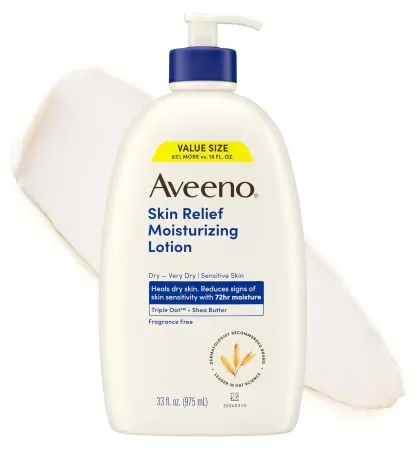 33oz Aveeno Skin Relief Fragrance-Free Moisturizing Body Lotion