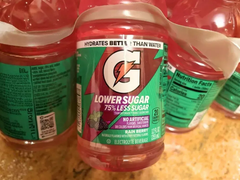 Gatorade Lower Sugar Sports Drink 12oz 12-Pack – Rain Berry