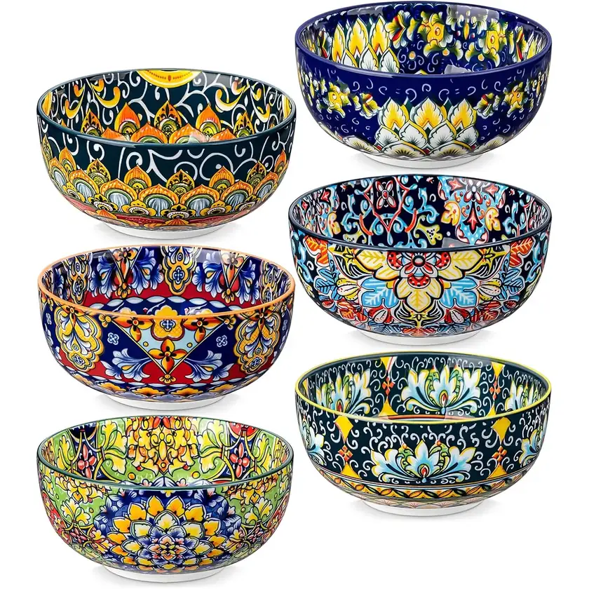 vancasso SIMI 28 oz Cereal Bowls Set of 6
