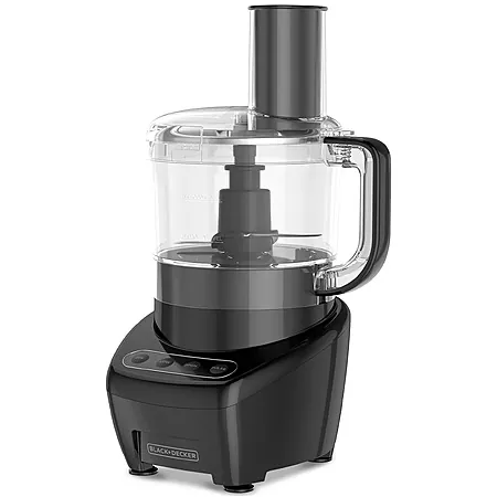 Black & Decker Appliances: Black & Decker 8-Cup 450W Top Shelf Food Processor