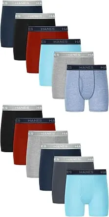 10-Pk Hanes Toddler's Boxer Briefs (2-3T or 4-5T)