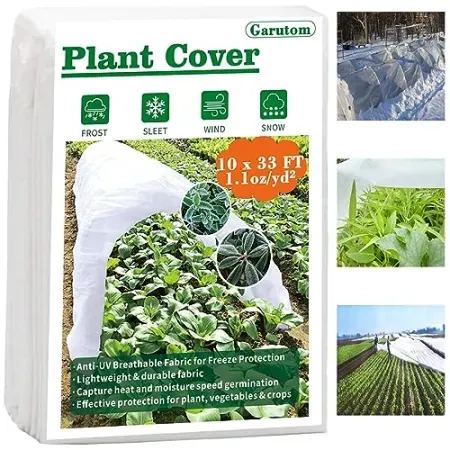 Garutom 10' x 33' Plant Freeze Protection Frost Cloth