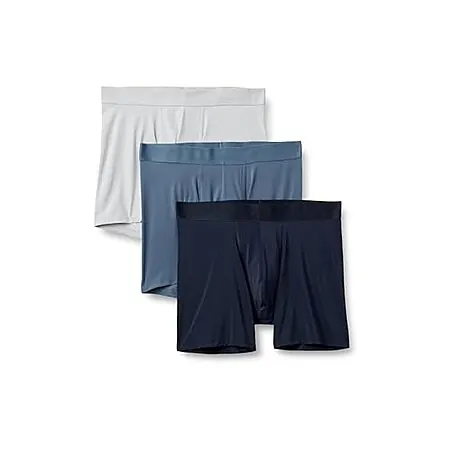 3-Pk Amazon Essentials Men's Microfiber Boxer Briefs