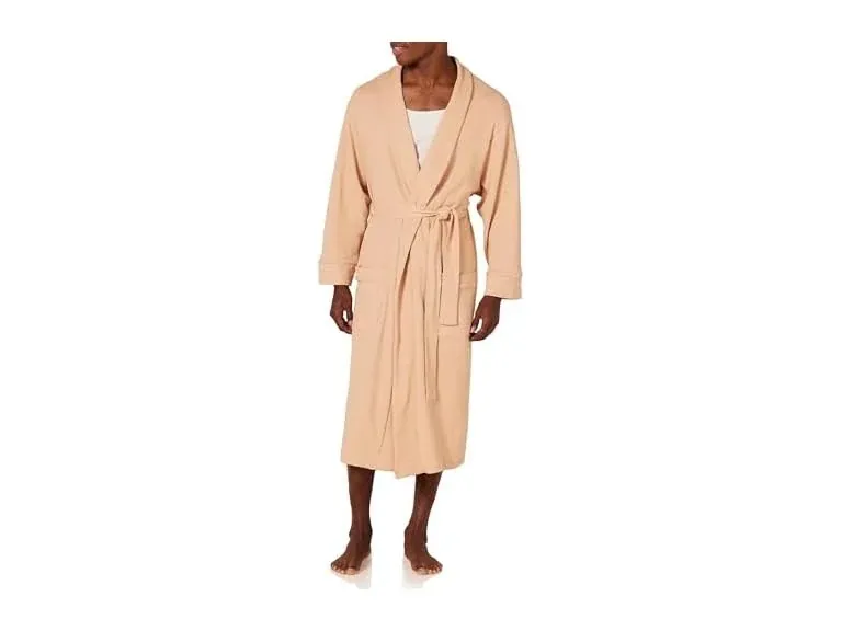 Lightweight Cotton Waffle Bath Robe