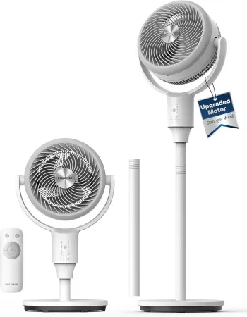 42" PELONIS Omni-Directional Air Circulator Floor Fan w/ Remote