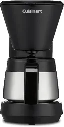 Cuisinart 5-Cup Coffee Maker with Stainless Steel Carafe