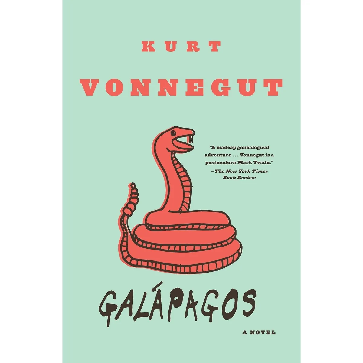 Galapagos A Novel by Vonnegut