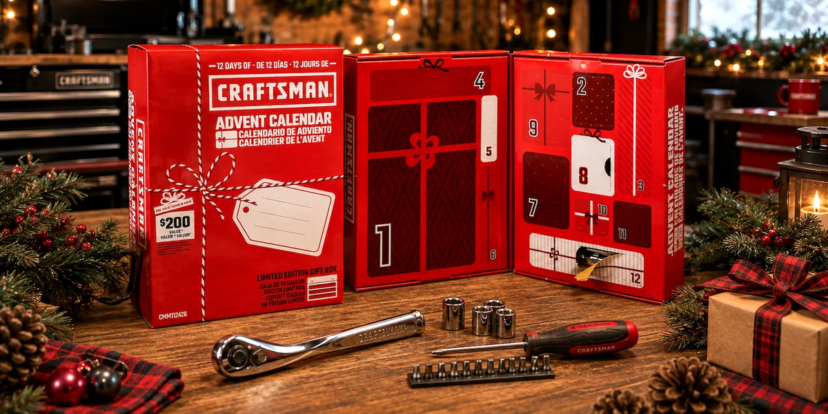 12 Days of CRAFTSMAN Advent Calendar