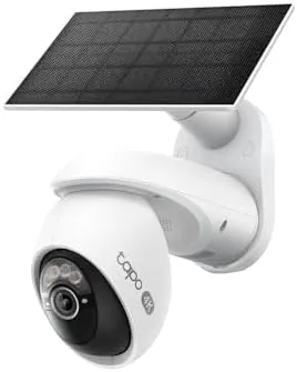 Tapo 4K Outdoor Pan/Tilt Solar Wireless Security Camera + 25% Back w/ Prime Visa