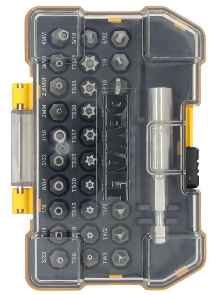 DeWalt 31-Piece Security Screwdriver Bit Set