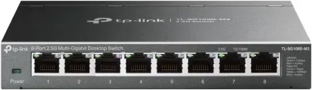 TP-Link TL-SG108S-M2 8-Port Multi-Gigabit 2.5G Ethernet Switch