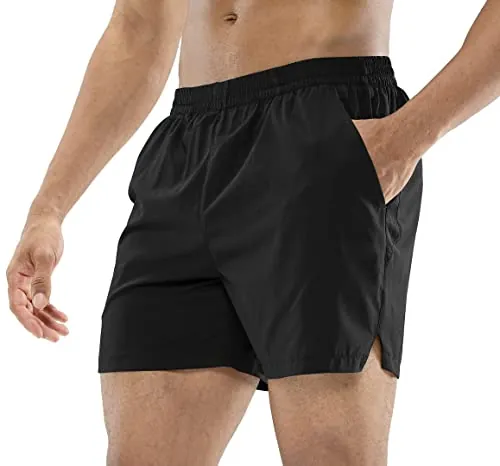 MIER Men's Workout Running Shorts Lightweight Breathable