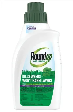 32oz Roundup for Lawns Weed Killer Concentrate (Southern Grasses)