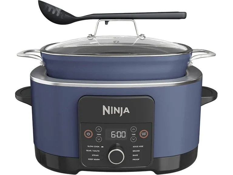 8.5-Quart Renewed Ninja Foodi PossibleCooker Pro 8-in-1 Multi-Cooker (Navy Blue)