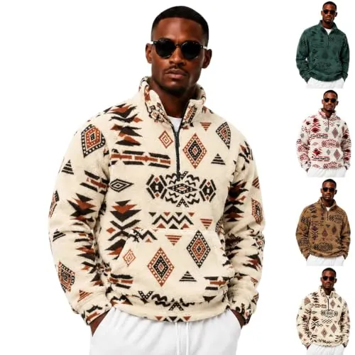 Aztec Fleece Pullover