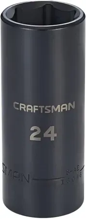 CRAFTSMAN Deep Impact Metric 1/2" Drive 24mm Socket