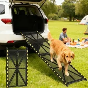 Garvee 71"x20" Folding Non-Slip Pet Ramp