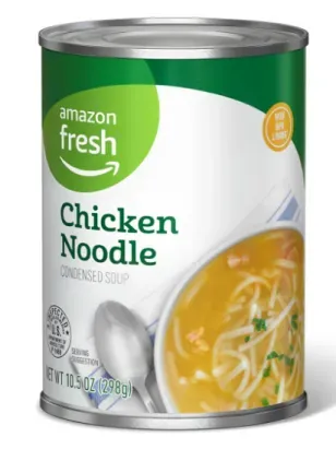10.5oz Amazon Saver Fresh Chicken Noodle Soup