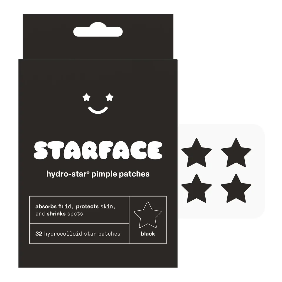 Starface Hydro-Star Black Pimple Patches - 32 Count
