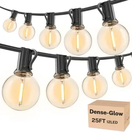 RTTY 25' Outdoor String Lights (13 LEDs)
