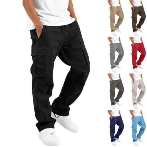 Cargo Chino Straight Leg Joggers