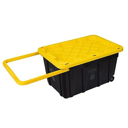 Select Home Depot Stores: 27-gal HDX Tough Storage Tote w/ Wheels & Handle