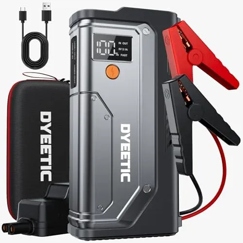 Dyeetic 7000A Jump Starter w/ 26800 mAh Powerbank