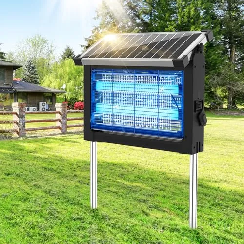 4500V Solar Bug Zapper Outdoor