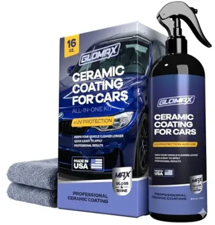 16oz Glomax Premium Ceramic Coating for Cars with UV Protection