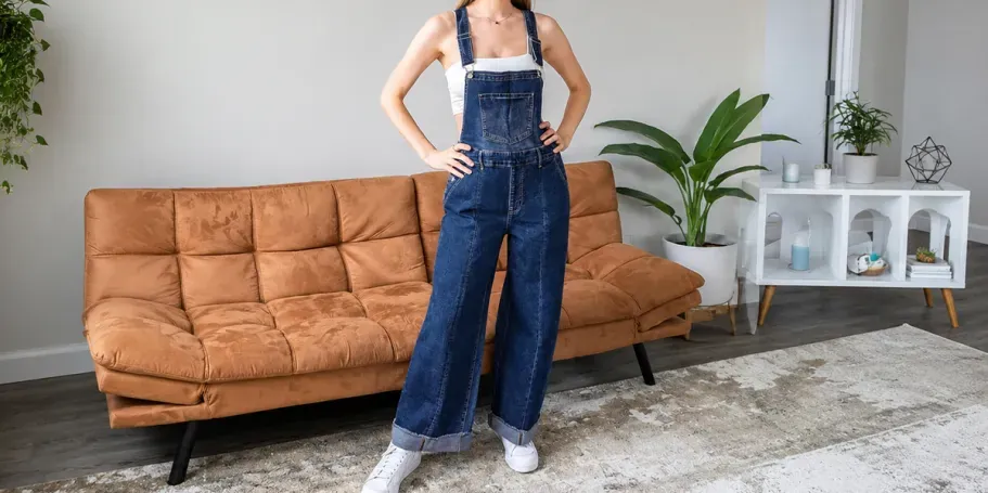 Vetinee Women’s Overalls in Lapis Loft