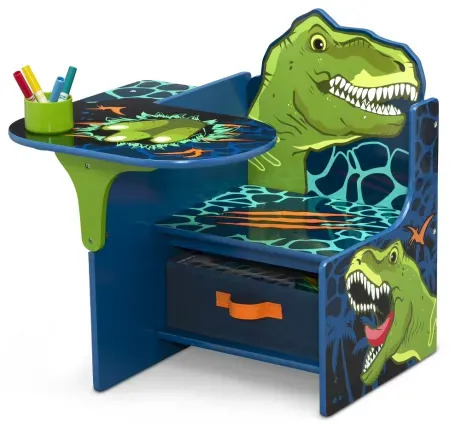 Delta Children Dinosaur Chair Desk with Storage Bin