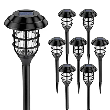 8-Pack SOLPEX Solar Garden Pathway Lights