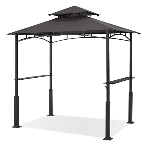 ABCCANOPY 8x5 Grill Gazebo BBQ Shelter with 2 LED Lights