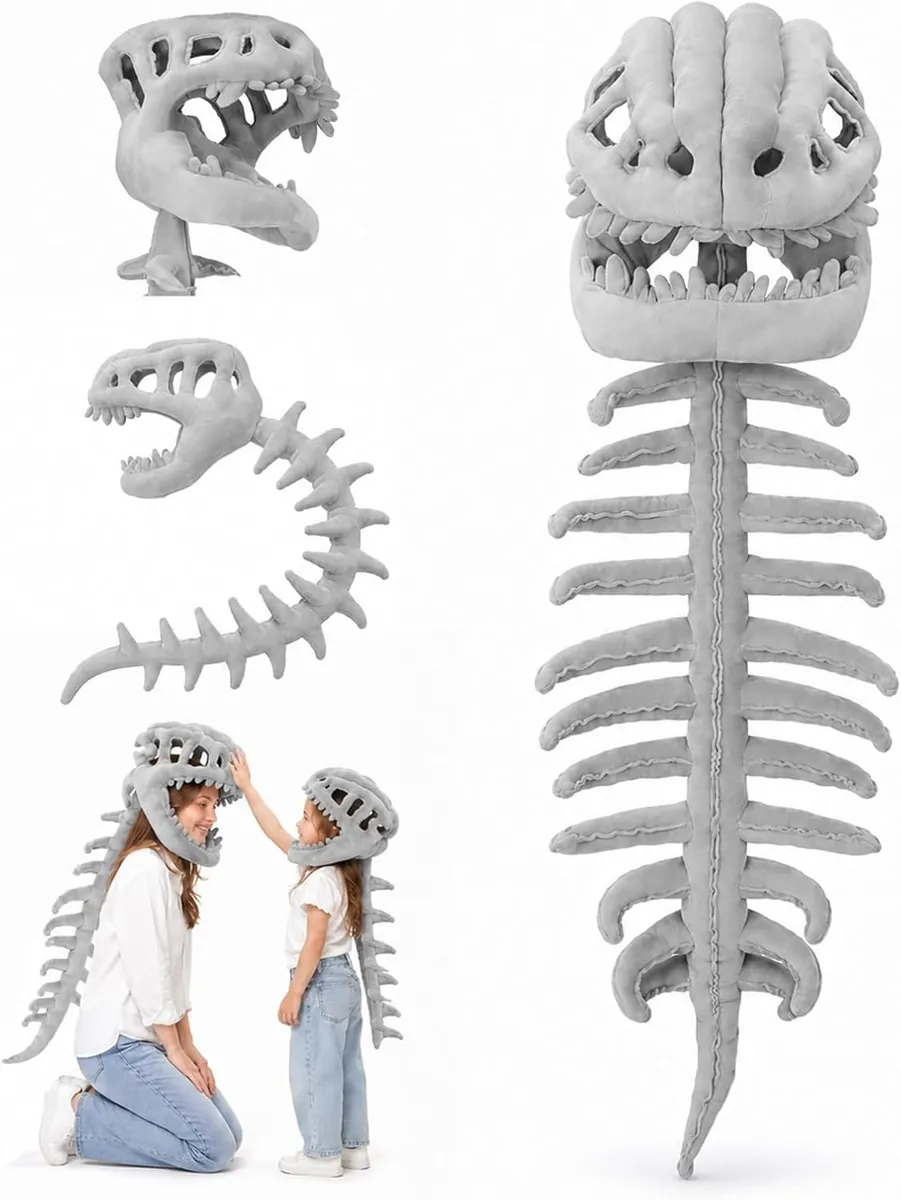 Sachie Dinosaur Skeleton Costume for Kids