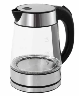 Elite Cuisine 1.8-Quart Cordless Glass Electric Kettle