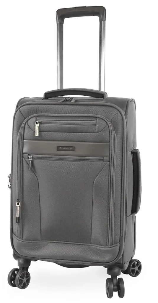 Brookstone Harbour 22" Softside Carry-On Expandable Spinner Luggage