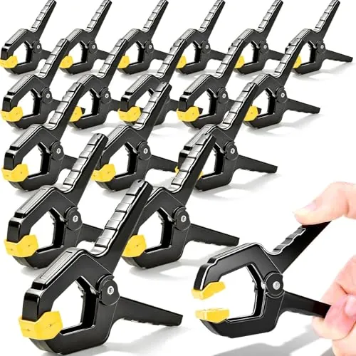 18-Pack 3.5" Spring Clamps