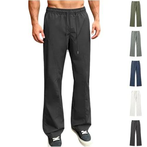 Men's Windproof Waterproof Lightweight Hiking Travel Pants
