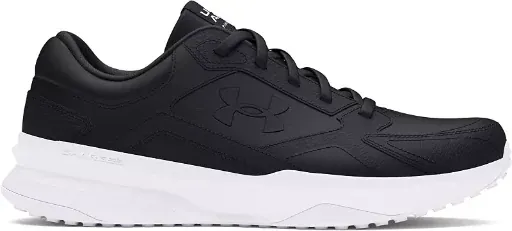Under Armour Men's Edge LTHR Training Shoes (Black)