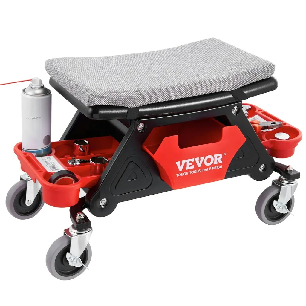 Vevor Mechanic's 300-lbs. Capacity Garage Stool