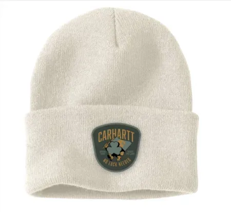 Carhartt Knit Shamrock Patch Beanie