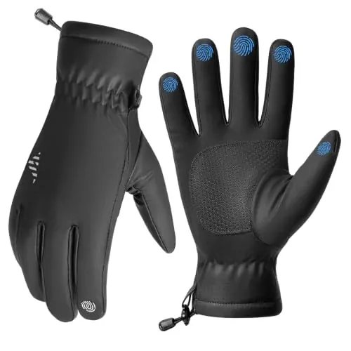 Thermal Touchscreen Gloves with Non-Slip Grip