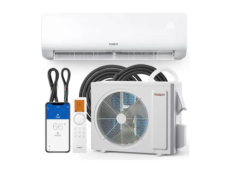 TOSOT Cosmo 24K BTU mini split AC, 230V