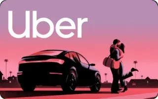 $50 Uber + Uber Eats eGift Card