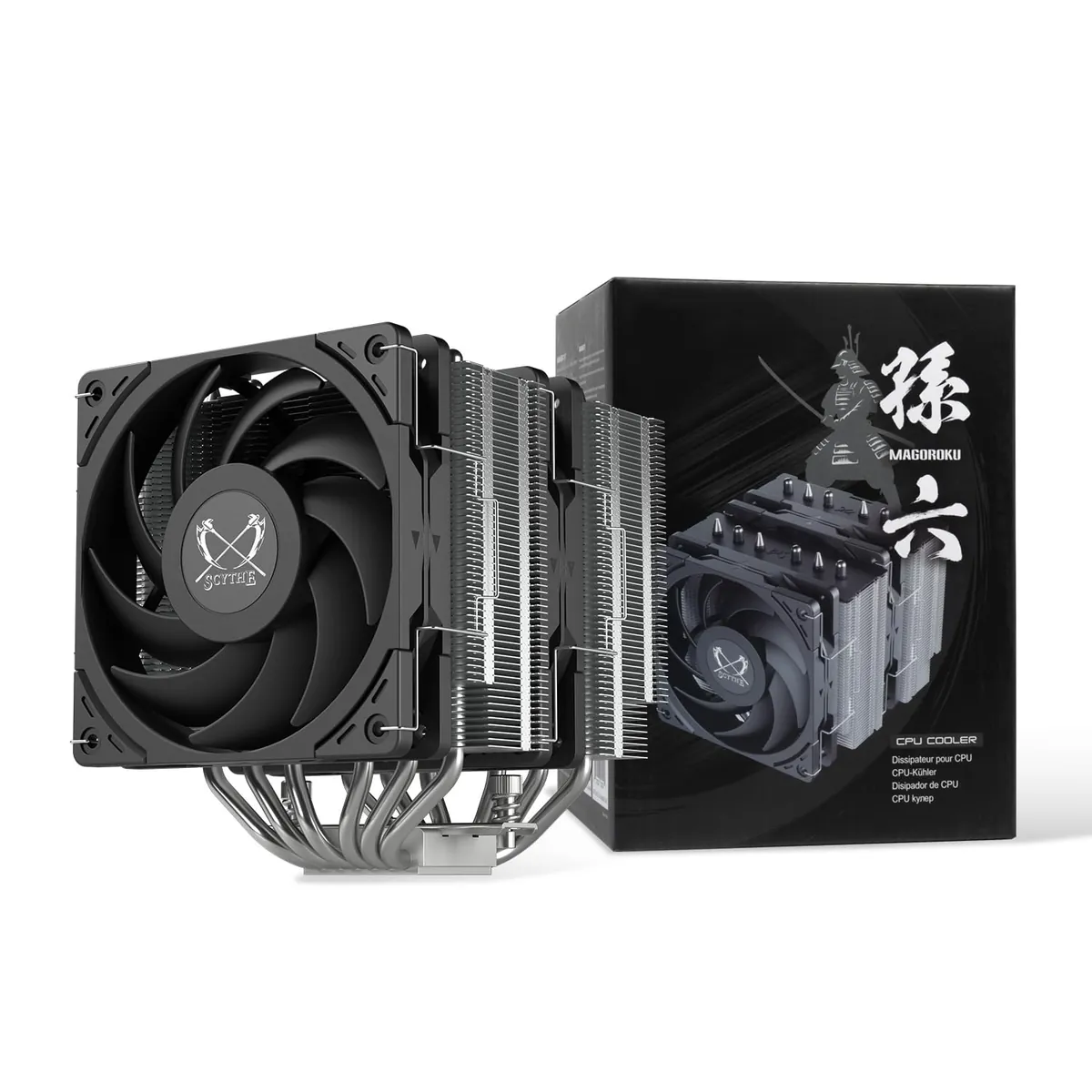 Scythe Magoroku Full Straight up Dual Tower Twin Fan CPU Air Cooler