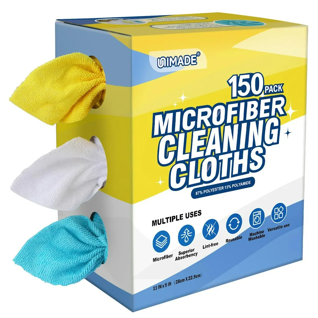 Microfiber Cleaning Cloth 150-Pack
